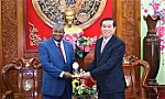Chairman of the PPC hosts Vietnamese Ambassador to Mozambique