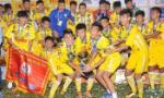 Nam Truong scores to earn Hanoi FC national U19 title