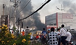 Cháy lớn tại trạm bảo hành xe máy- Công ty TNHH TM-DV Văn Hải