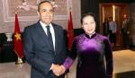 Chủ tịch Hạ viện Maroc đón và hội đàm với Chủ tịch Quốc hội