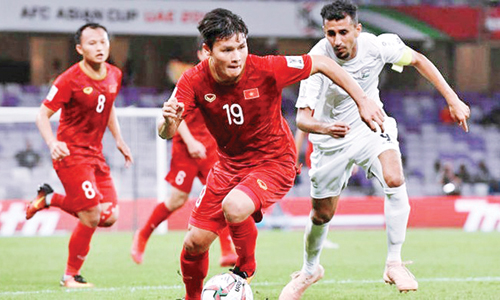 Quang Hải vẫn sẽ là nòng cốt của U23 Việt Nam ở các trận đấu sắp tới.  Ảnh: Vietnamnet.vn