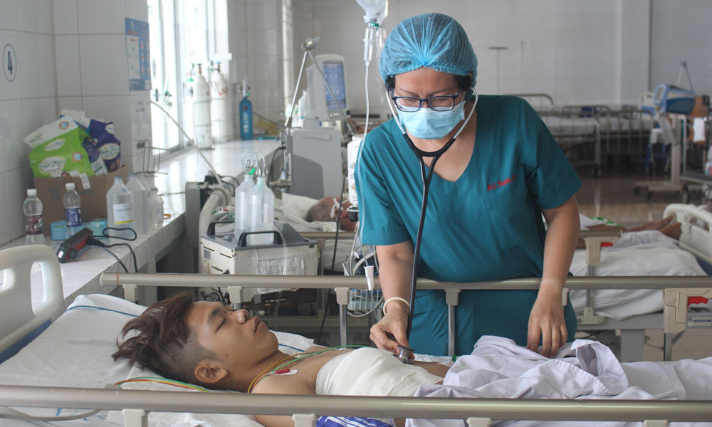  Phát được điều trị tại Bệnh viện Đa khoa trung tâm Tiền Giang.