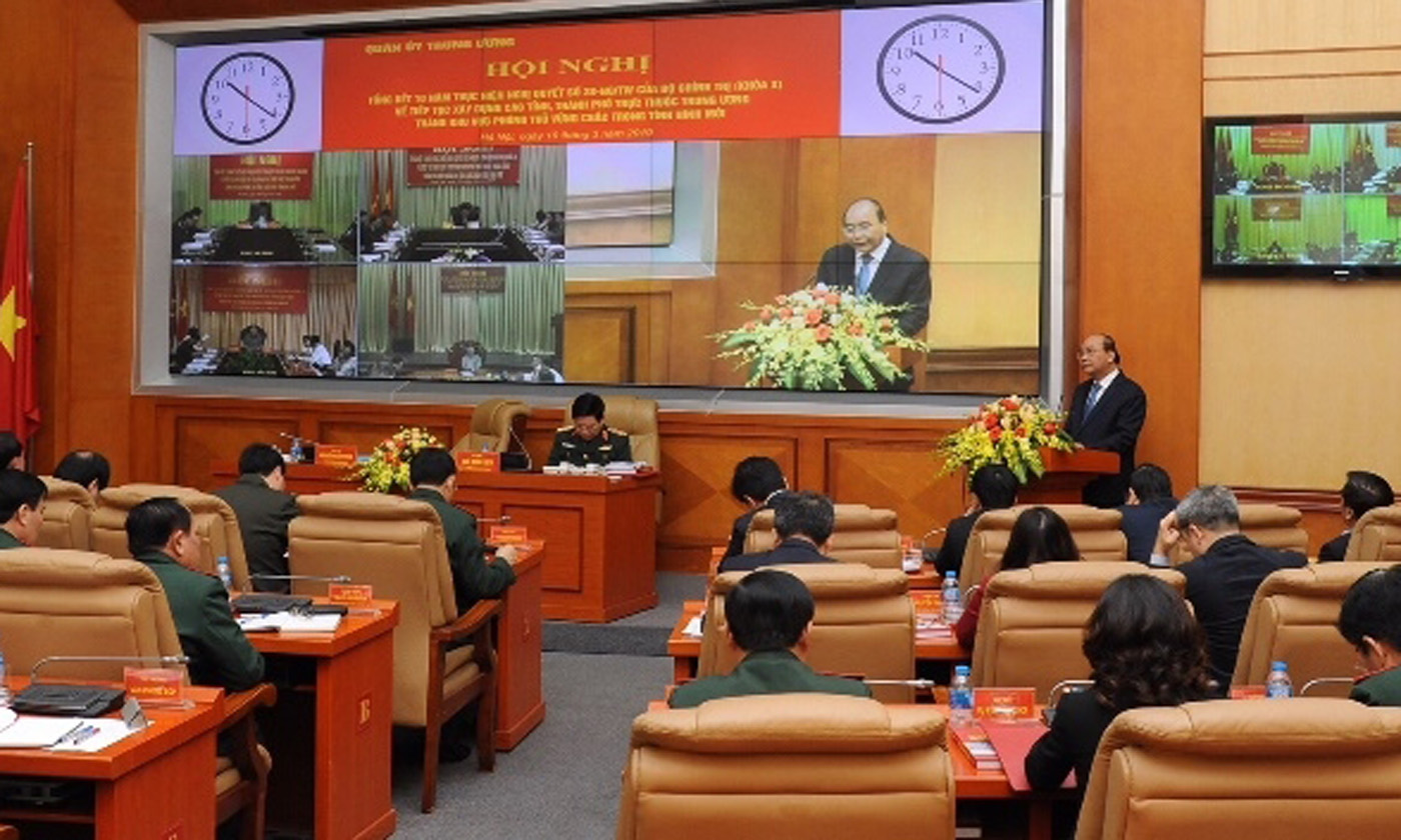 Prime Minister Nguyen Xuan Phuc addresses the conference (Photo: NDO/Tran Hai)