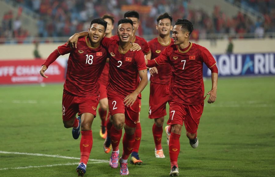Các cầu thủ U23 Việt Nam đang có sự tự tin rất lớn. Ảnh: Vietnamnet.vn