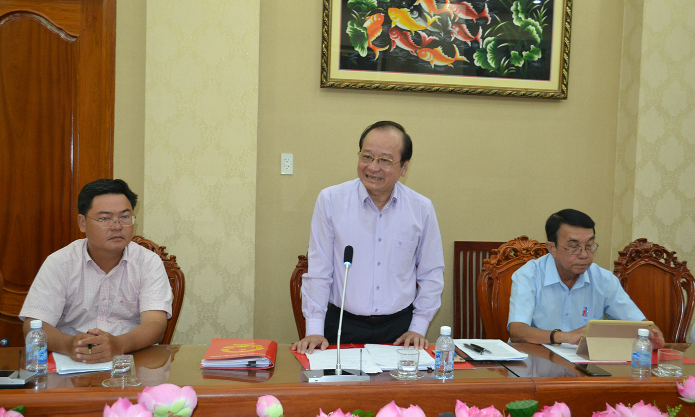 Phó Chủ tịch UBND tỉnh Trần Thanh Đức;