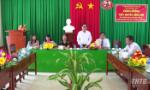 The delegation of Ministry of Education and Training works with Cho Gao district