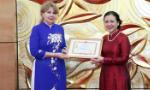 Armenian ambassador honoured with friendship insignia