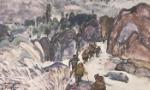Paintings recall memory of historic Truong Son Trail