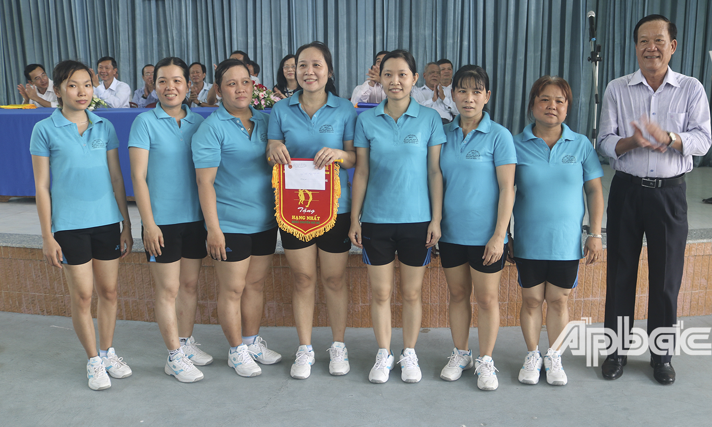 Kết thúc Hội thao ngành Thuế Tiền Giang:
