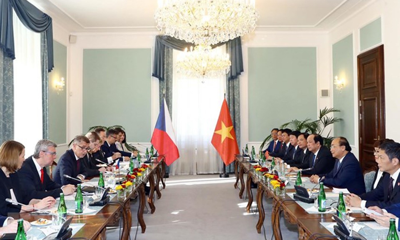  An overview of the talks (Photo: VNA)