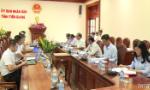 Provincial leaders work with investors of Trung Luong - My Thuan expressway project