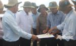 Leaders of Tien Giang province inspect works in the eastern districts