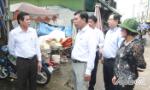Chairman of the PPC makes an inspection of food safety at markets