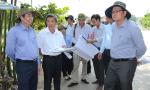 Chairman of the PPC Le Van Huong inspects many projects calling for investment