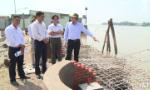 Chairman of the PPC inspects the progress of implementing projects in My Tho city