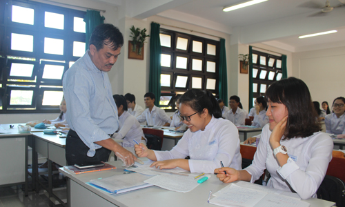 Học sinh Tiền Giang đang tăng tốc ôn thi THPT Quốc gia năm 2019. 