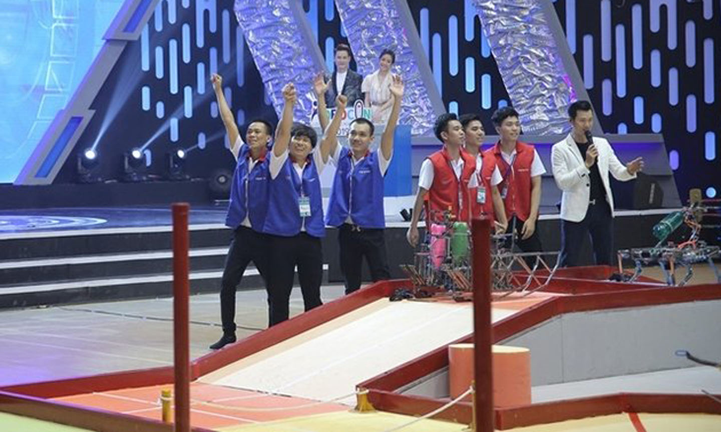 LH-Wao will represent Vietnam at the ABU Robocon to be in Mongolia this August. (Photo: vtv.vn)