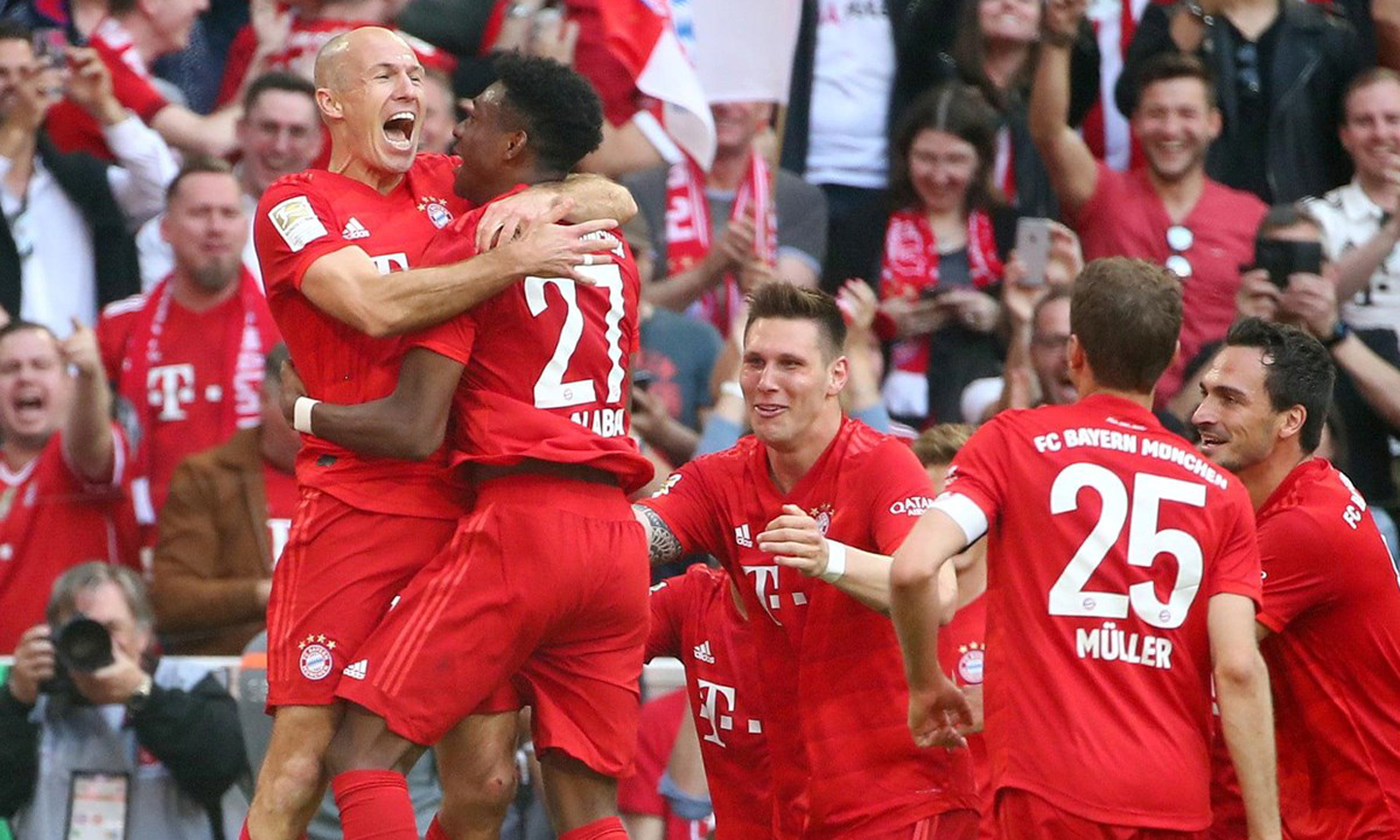 Bayern giành chức vô địch Bundesliga mùa này. (Nguồn: Reuters)