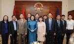 Vice President visits Vietnamese embassy in UAE, meets Nakheel & Limitless leaders