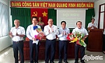 Đồng chí Nguyễn Thành Diệu giữ chức vụ Bí thư Huyện ủy Gò Công Đông