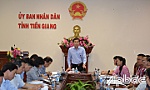 The Tien Giang provincial People's Committee solves difficulties related to investment projects
