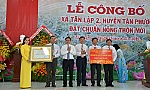 Tan Lap 2 commune of Tan Phuoc district recognized as new rural area