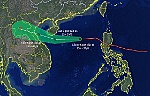 Tổng lực ứng phó bão Podul đang lệch Nam