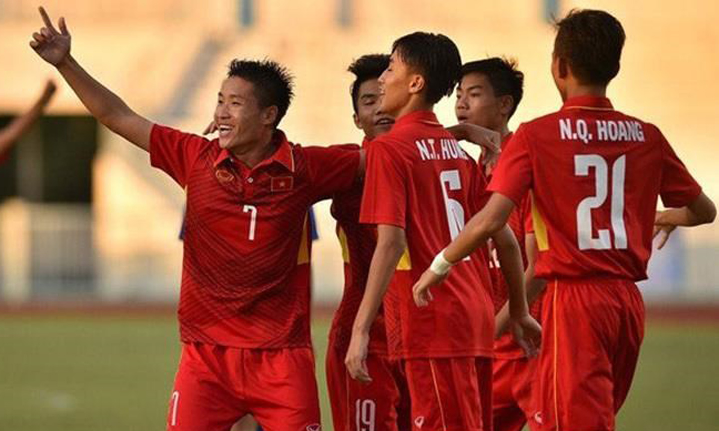 U15 Vietnamese players (Photo: vietnamnet.vn)