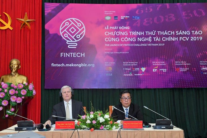 The second Fintech Challenge Vietnam (FCV) is launched in Hanoi on August 13. (Photo: ictnews.vn)