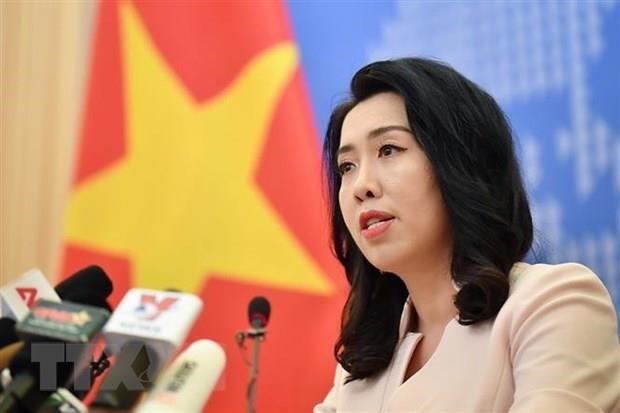  The Foreign Ministry’s spokeswoman Le Thi Thu Hang (Photo: VNA)