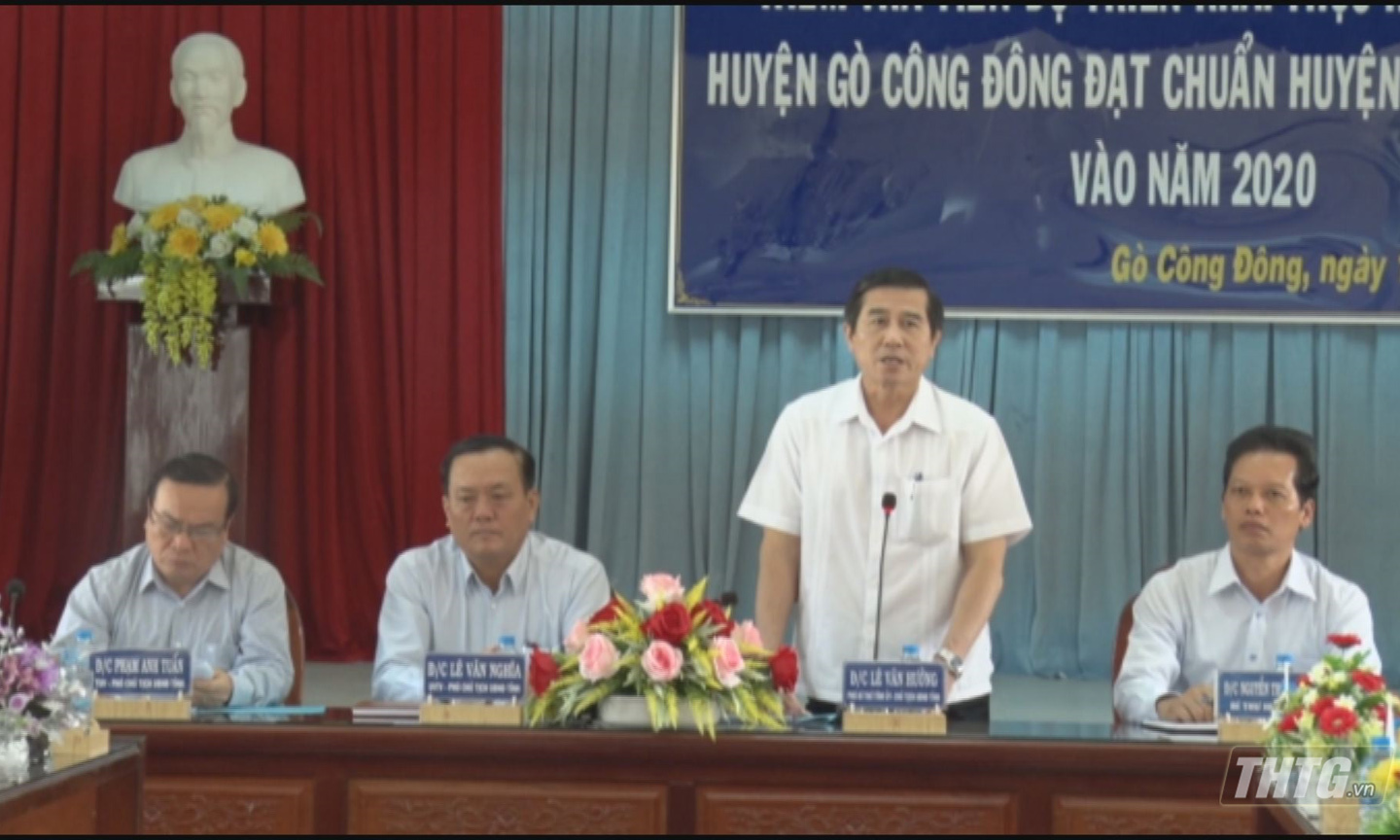 Chairman of the Tien Giang provincial People's Committee (PPC) Le Van Huong 