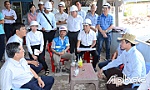 Chủ tịch UBND tỉnh Lê Văn Hưởng kiểm tra công tác di dời hạ tầng