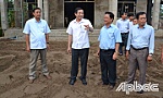 Kiểm tra tiến độ xây dựng nông thôn mới tại xã Tân Hương