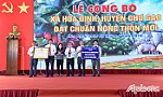 Hòa Định ra mắt xã đạt chuẩn nông thôn mới