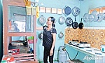 Cô Lê Thị Dây: Đảm việc nhà, tích cực công tác xã hội