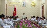 The Tien Giang provincial People's Committee meets members on November
