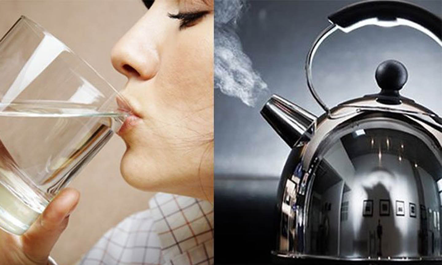 Những sai lầm khi dùng nước đun sôi để nguội