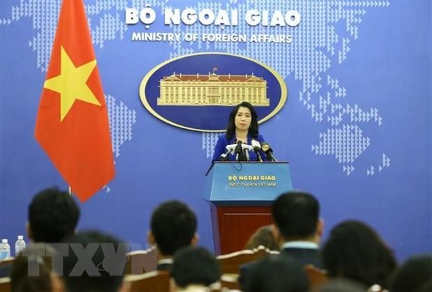 The Vietnamese Foreign Ministry’s spokeswoman Le Thi Thu Hang (Photo: VNA)