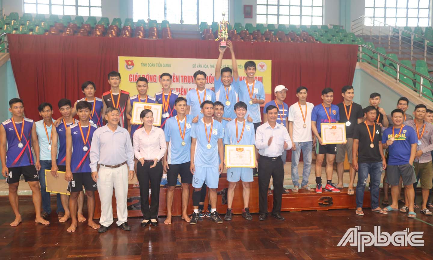 Trường Cao đẳng Tiền Giang xuất sắc đoạt giải Nhất.