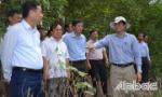 To call for investment in an agricultural product processing factory in Tan Phuoc district