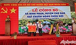 Xã Bình Phan đạt chuẩn nông thôn mới