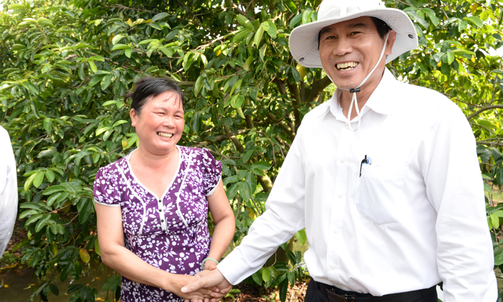 Bà Phạm Thị Nhung mong muốn tỉnh hỗ trợ kinh phí cho nông dân.