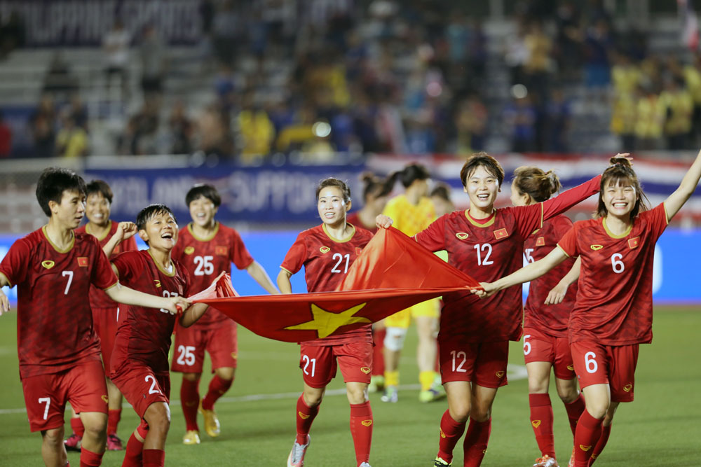 Đội tuyển nữ cũng đang tích cực được chuẩn bị để hướng tới mục tiêu tham dự World Cup nữ 2023.