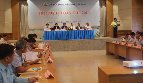 Hội nghị toàn thề Ủy ban sông Mê Công Việt Nam được tổ chức tại Tiền Giang.