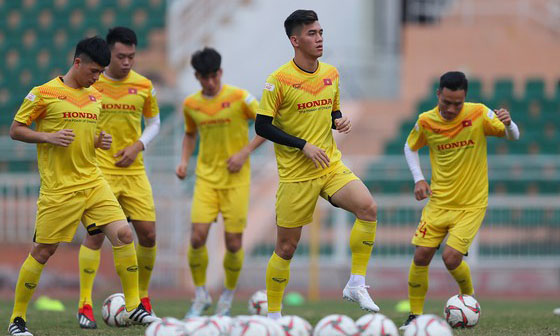 U23 Việt Nam tự tin nhập cuộc với vị thế của đội đương kim Á quân. Ảnh: DŨNG PHƯƠNG