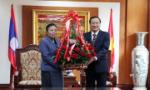 Laos proud at achievements of Communist Party of Vietnam: Lao officials