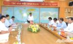 Head of the Inspection Commission of the Party Central Committee works with Tien Giang