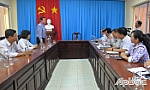 Chủ tịch UBND tỉnh Lê Văn Hưởng làm việc với Ủy ban MTTQ tỉnh
