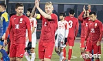 Đội tuyển Việt Nam đá giao hữu với đội tuyển Kyrgyzstan tại khu vực phía Nam