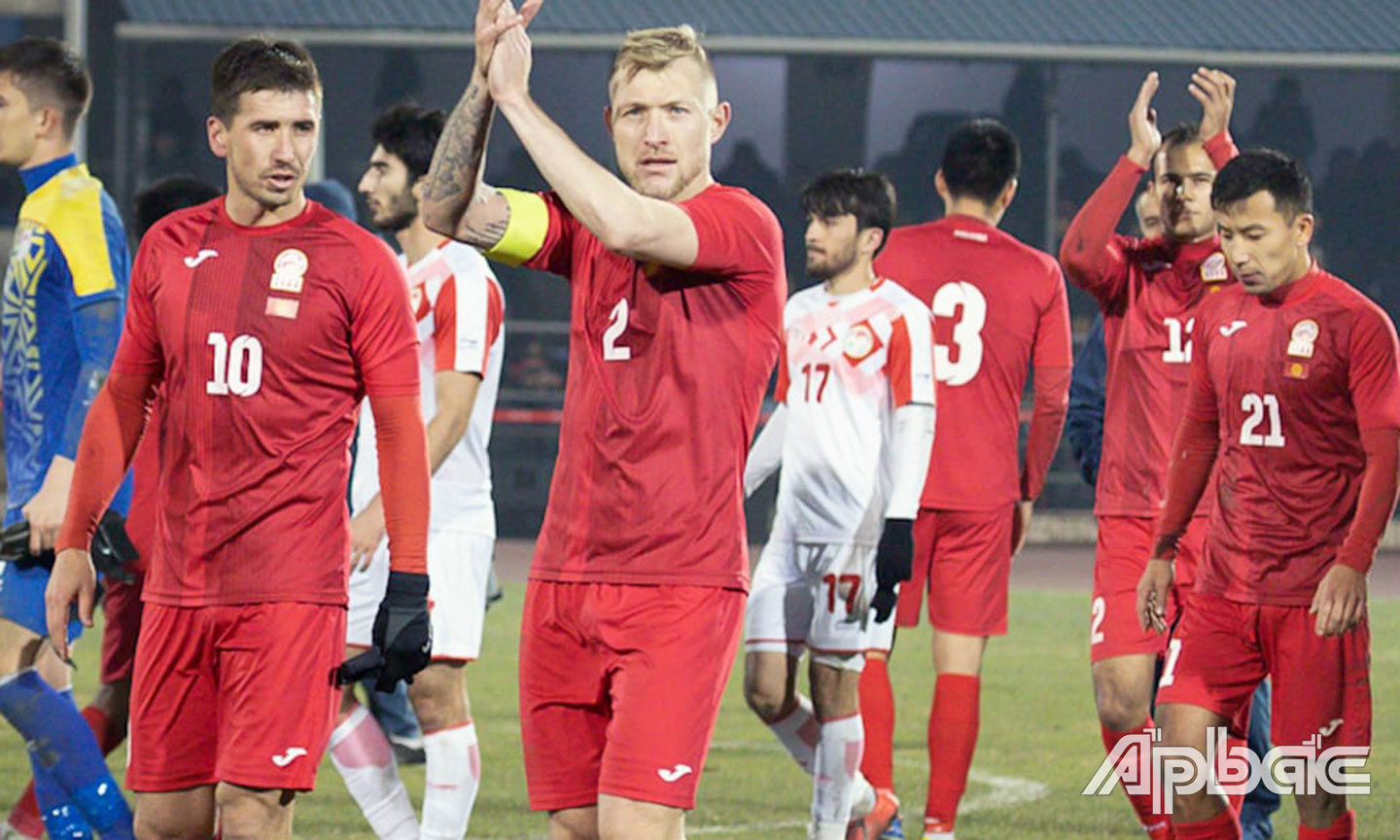 Đội tuyển Việt Nam đá giao hữu với đội tuyển Kyrgyzstan tại khu vực phía Nam